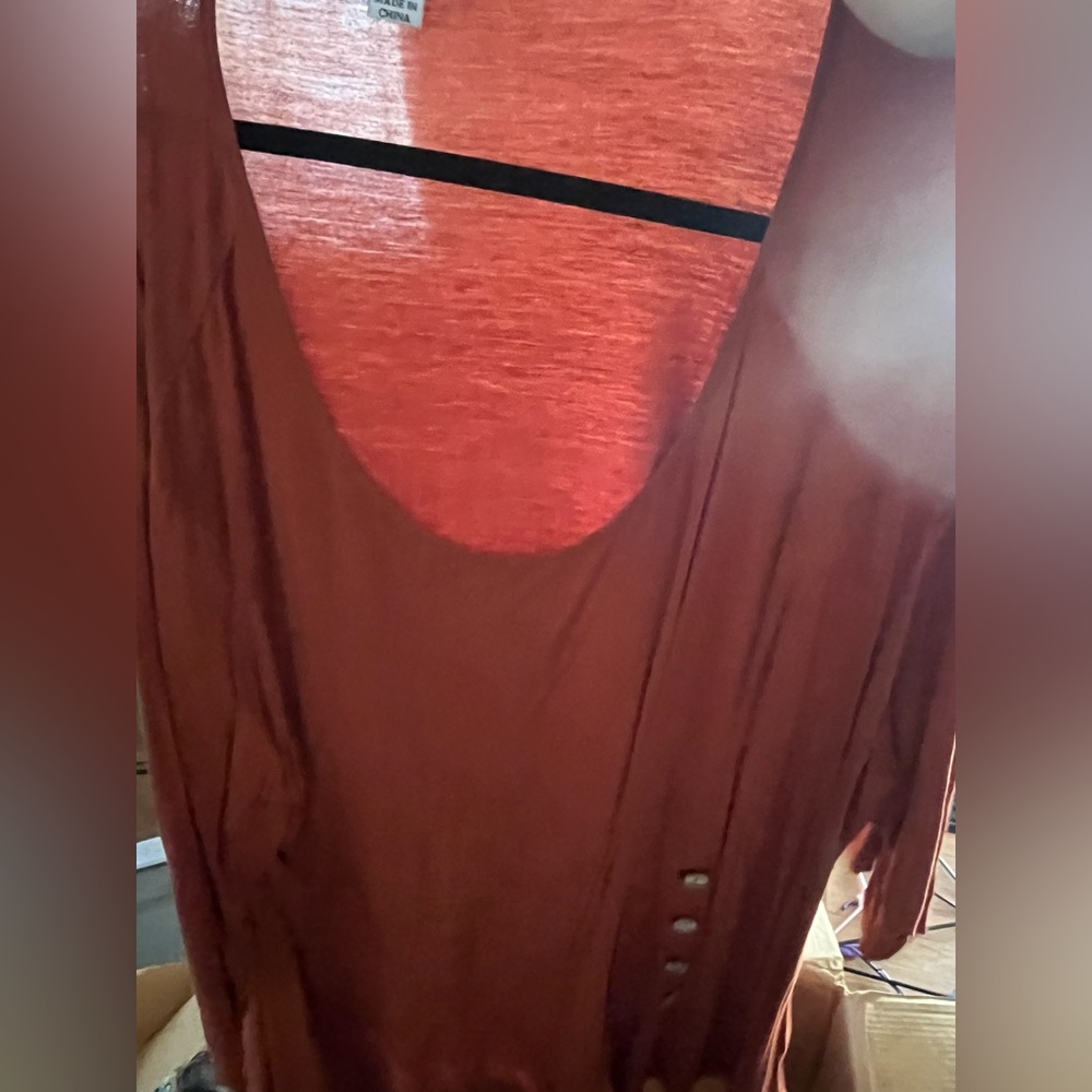 Breathable top plus size